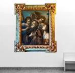Italiaanse school (XVII) - San Francesco da Paola tra gli, Antiek en Kunst, Kunst | Schilderijen | Klassiek