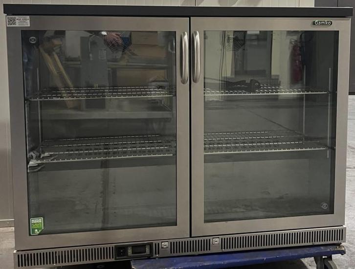Occasion Gamko flessenkoeling (2 glasdeuren), Zakelijke goederen, Horeca | Keukenapparatuur, Gebruikt, Ophalen