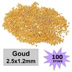 Fako Bijoux® - Knijpkralen - Crimp Beads - Metaal -, Hobby en Vrije tijd, Kralen en Sieraden maken, Verzenden, Nieuw