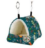 Pluche Hangbed voor Vogels en Knaagdieren – Nest voor Kooi