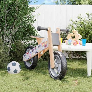 vidaXL Loopfiets voor kinderen grijs met print beschikbaar voor biedingen