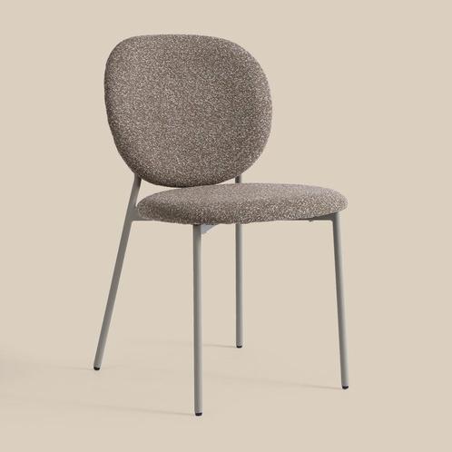*WOONWINKEL* Moderne Stoelen Stapelbaar Bruin, Huis en Inrichting, Stoelen, Bruin, Nieuw, Verzenden