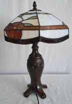 Tafellamp - Glas-in-lood - Tiffany stijl, Antiek en Kunst