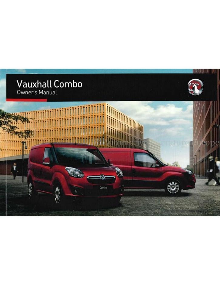 2015 VAUXHALL COMBO INSTRUCTIEBOEKJE ENGELS, Auto diversen, Handleidingen en Instructieboekjes