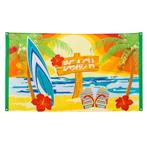 Hawaii Vlag Beach 1,5m, Verzenden, Nieuw