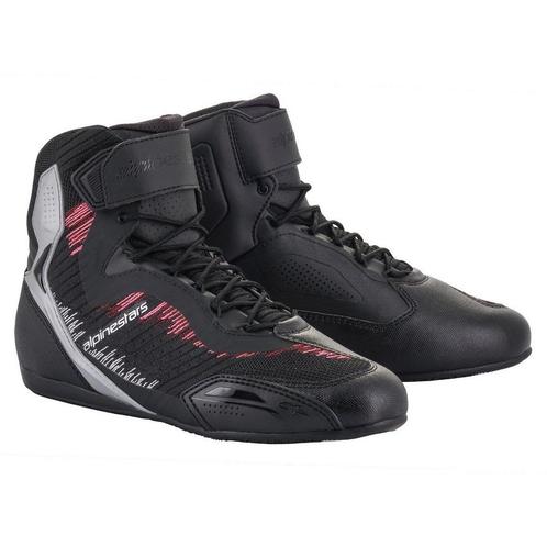 Alpinestars Stella Faster-3 Rideknit Black Silver Diva Pink, Motoren, Kleding | Motorkleding, Dames, Nieuw met kaartje, Laarzen