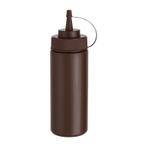 Vogue portioneer knijpfles bruin 34cl, Huis en Inrichting, Keuken | Keukenbenodigdheden, Verzenden, Nieuw