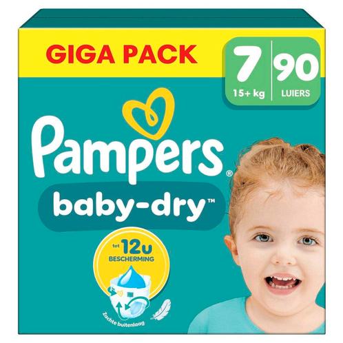 Pampers Baby-Dry Maat 7 Luiers, Kinderen en Baby's, Overige Kinderen en Baby's, Nieuw, Verzenden