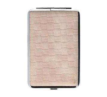 PU leer small sigarettenkoker - Beige beschikbaar voor biedingen