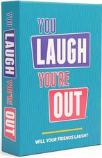 You Laugh Youre Out - Party Game | DSS Games -, Hobby en Vrije tijd, Gezelschapsspellen | Bordspellen, Verzenden, Nieuw