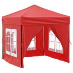 Partytent 2x2 m Rood - Inklapbaar! Retourdeal -35%, Opvouwbaar, Partytent, Minder dan 4 meter, Nieuw