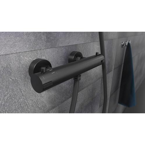 Thermostatische Douchekraan Schutte London Eco HOH 12 cm Mat, Doe-het-zelf en Verbouw, Sanitair, Kraan, Nieuw, Ophalen of Verzenden