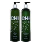 CHI Tea Tree Oil Duo Set - 2x340ml, Sieraden, Tassen en Uiterlijk, Uiterlijk | Haarverzorging, Ophalen of Verzenden, Nieuw, Overige typen