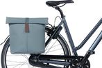 Basil City Dubbele Fietstas MIK - graphite blue - 32 liter, Fietsen en Brommers, Fietsaccessoires | Fietstassen, Verzenden, Zo goed als nieuw