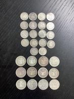 Spanje. 50 Cent & 1 Peseta 1869-1926 (30 Munten)  (Zonder, Postzegels en Munten, Munten | Europa | Niet-Euromunten