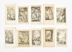 Various - Collection of 35 engraved emblematic prints