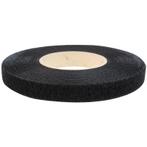 Klittenband - 25 Meter Zwart - 20mm Zelfklevend Acryl Lus Za, Ophalen of Verzenden, Nieuw