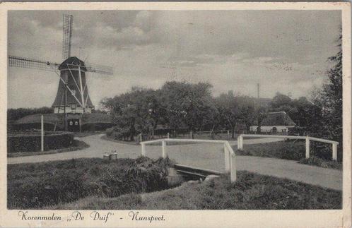 NUNSPEET - Korenmolen De Duif, Verzamelen, Ansichtkaarten | Nederland, Verzenden