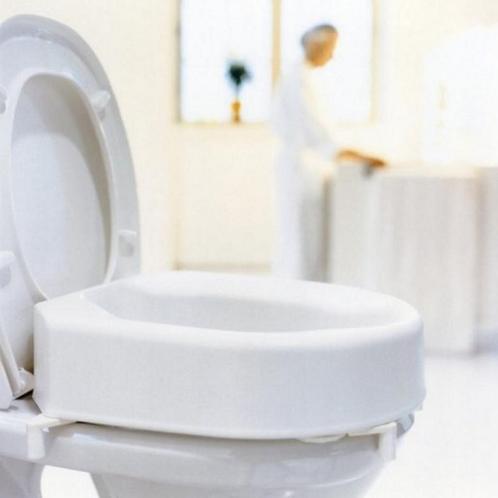 Toiletverhoger Etac Hi-Loo Afneembaar 10 cm Wit, Doe-het-zelf en Verbouw, Sanitair, Ophalen of Verzenden