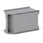 Magazijnbak kunststof met grijpopening stapelbaar, Ophalen of Verzenden