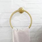 REA Handdoekring - Geborsteld goud - Luxe wandmontage - 1..., Ophalen of Verzenden, Nieuw
