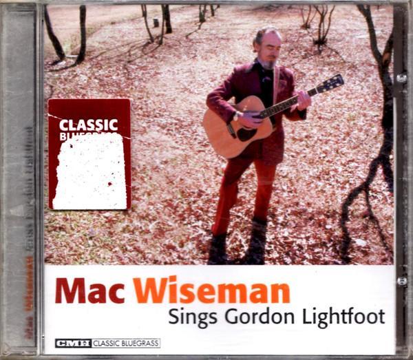 cd - Mac Wiseman - Mac Wiseman Sings Gordon Lightfoot, Cd's en Dvd's, Cd's | Overige Cd's, Zo goed als nieuw, Verzenden
