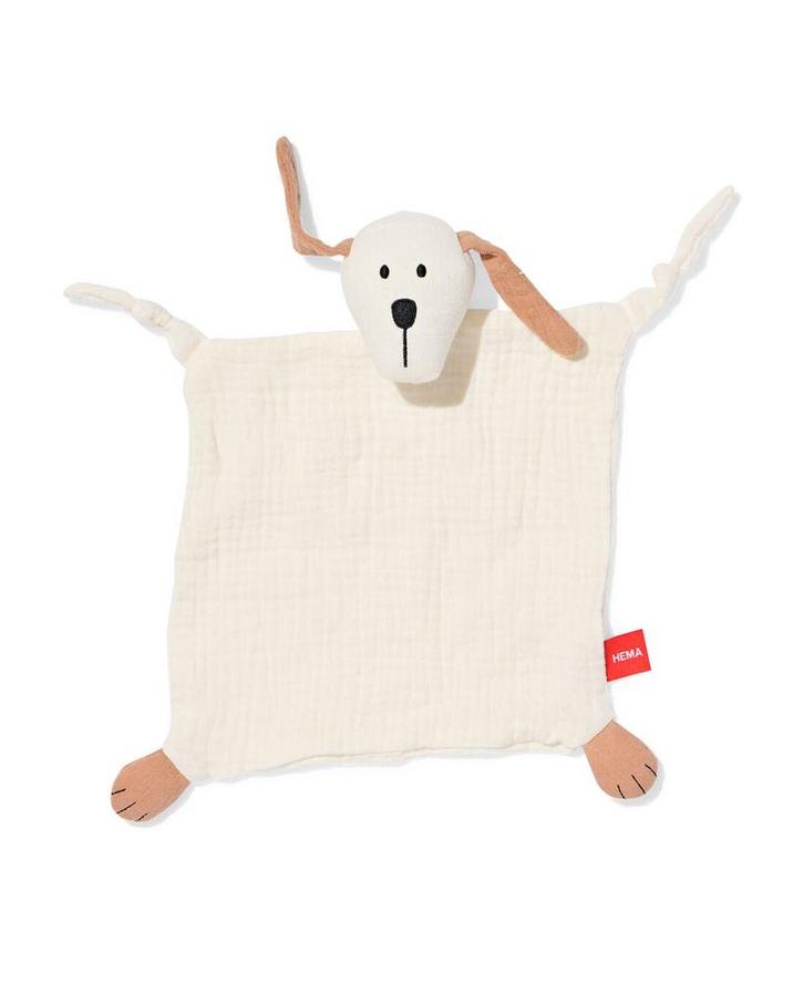 HEMA Knuffeldoekje hond van €6.49 voor €5.19 sale, Kinderen en Baby's, Speelgoed | Knuffels en Pluche, Nieuw, Verzenden