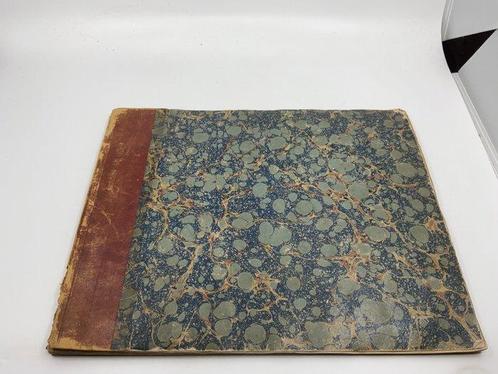 Anom. - Missionary scrapbook with drawings and watercolors -, Antiek en Kunst, Antiek | Boeken en Bijbels