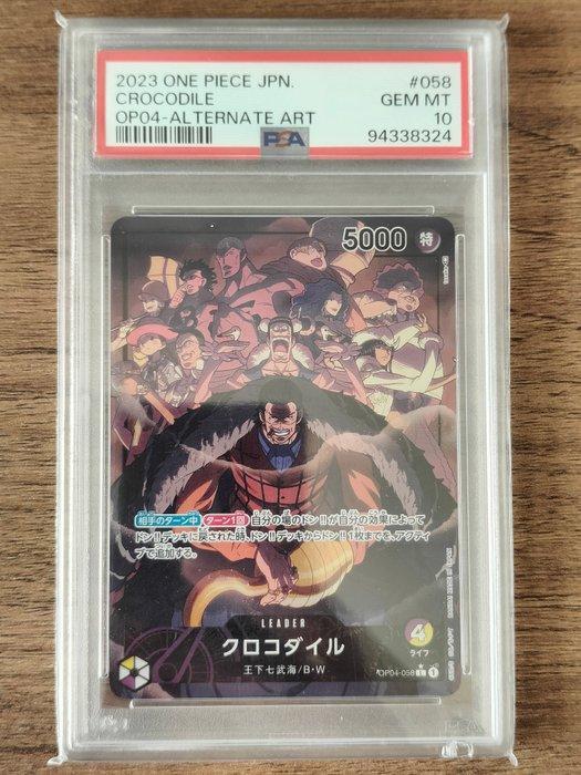 ≥ Bandai - 1 Graded card - One Piece - Crocodile Alternate art