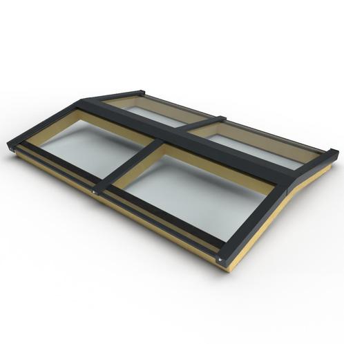 Complete zadeldak lichtstraat vaste maat 4 vaks breed model, Doe-het-zelf en Verbouw, Overige Doe-het-zelf en Verbouw, Nieuw, Ophalen of Verzenden