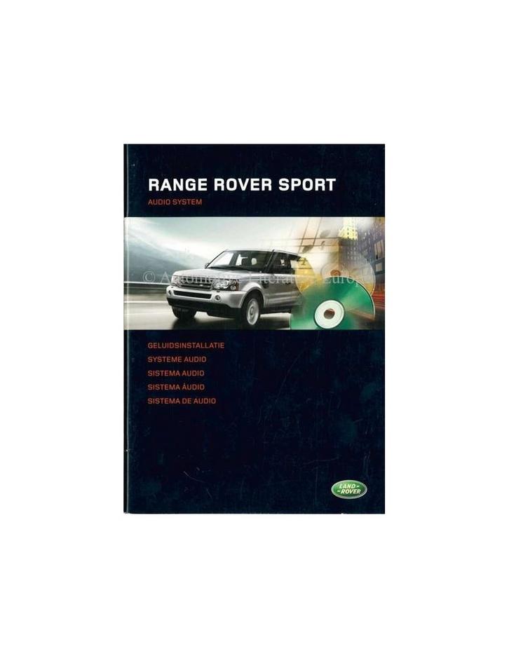 2005 RANGE ROVER SPORT GELUIDSINSTALLATIE INSTRUCTIEBOEKJE, Auto diversen, Handleidingen en Instructieboekjes