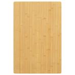 vidaXL Tafelblad 40x60x2,5 cm bamboe, Huis en Inrichting, Tafels | Eettafels, Verzenden, Nieuw