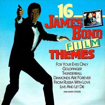 Lp - The Studio London Orchestra - 16 James Bond Film Themes