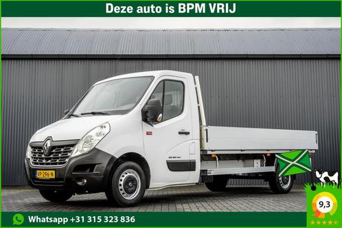 Renault Master 2.3 dCi Open laadbak | 164 PK | 3.90M laadlen, Auto's, Bestelauto's, Lease, Overige kleuren, Handgeschakeld, Wit