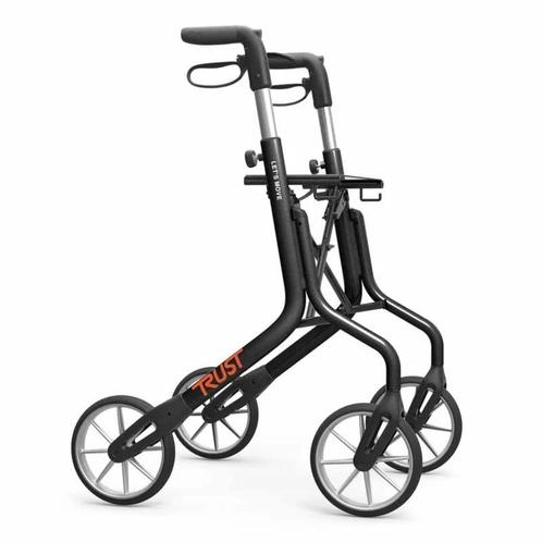 TrustCare lets Move, lichtgewicht rollator - Zwart, Diversen, Rollators, Ophalen of Verzenden