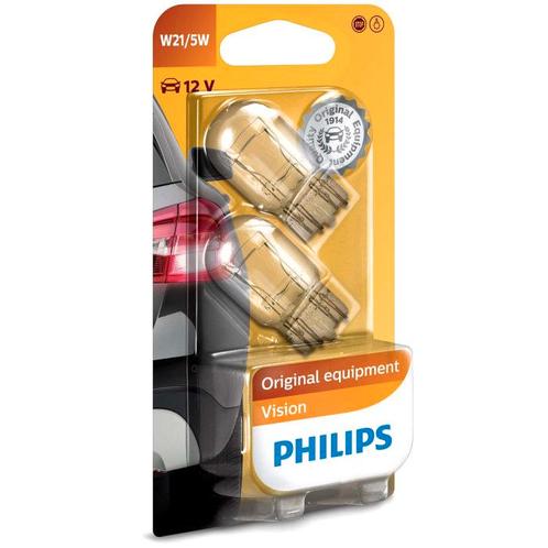 Philips W21/5W Vision 21/5W 12V 12066B2 Autolampen, Auto-onderdelen, Verlichting, Nieuw, Verzenden
