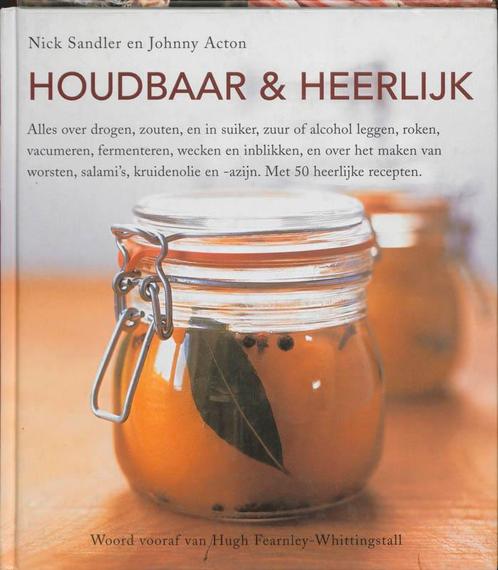 Houdbaar en heerlijk 9789058972965 N. Sandler, Boeken, Kookboeken, Zo goed als nieuw, Verzenden