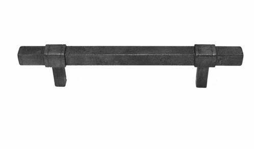 T-Greep ijzer oud grijs 128 mm, Doe-het-zelf en Verbouw, Hang- en Sluitwerk, Verzenden