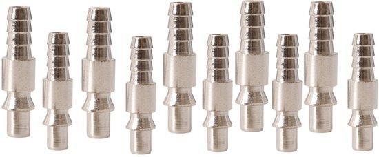 FERM ATA1021 - Insteeknippel/Slangtule 8mm - 10 stuks, Doe-het-zelf en Verbouw, Gereedschap | Boormachines, Verzenden