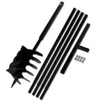 vidaXL Grondboor met handvat 200 mm en verlengstukken 5 m, Tuin en Terras, Verzenden, Nieuw