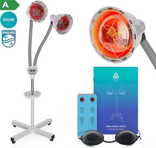 FLEXIE® Infralux 550 Infraroodlamp met Infralux Warmtelamp -, Sport en Fitness, Massageproducten, Zo goed als nieuw, Ophalen of Verzenden