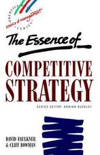 Essence Competitive Strategy 9780132914772 Faulkner David, Boeken, Verzenden, Gelezen, Faulkner David