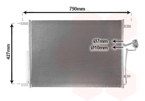 LUCHTCONDENSATOR VOOR NISSAN NAVARA D23 2014- 921004KJ0A, Auto-onderdelen, Airco en Verwarming, Nieuw, Ophalen of Verzenden