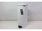 Brabantia NewIcon Prullenbak - 30 liter - White, Verzenden, Zo goed als nieuw