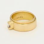 Ring - 18 karaat Geel goud - 0.14ct. tw. Diamant, Sieraden, Tassen en Uiterlijk, Ringen, Nieuw