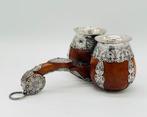 Beker - Kninchkha - .875 (84 Zolotniki) zilver - Niello, Antiek en Kunst