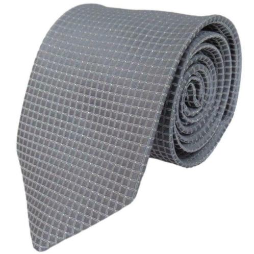 Stropdas grijs Diamond - 8cm • € 4,-, Kleding | Heren, Stropdassen, Effen, Grijs, Nieuw, Verzenden
