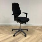 Refurbished Giroflex 64-7078 Ergo-bureaustoel met hoge rug,, Huis en Inrichting, Gebruikt, Zwart, Ophalen of Verzenden, Bureaustoel