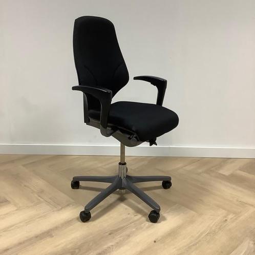 Refurbished Giroflex 64-7078 Ergo-bureaustoel met hoge rug,, Huis en Inrichting, Bureaustoelen, Bureaustoel, Zwart, Gebruikt, Ergonomisch