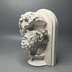 Beeldje - Modern art sculpture of a split, bust of Zeus with